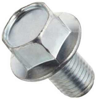 Class 10.9 Steel Cap Screw, Zinc Plated Finish, Flange Hex Head, External Hex Drive, Meets JIS B1190, Flanged, Non Serrated, 30mm Length, Partially Threaded, M10 1.25 Metric Fine Threads, Imported (Pack of 25) Cap Screws And Hex Bolts Industrial & Sc