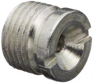 Alemite 1815 Flush Type Fitting, 23/64" OAL, For Installations Where Protruding Fittings Cannot Be Used, 1/8" Male NPTF Hydraulic Hose Fittings