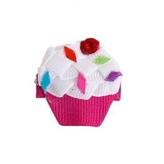 Girls Cute Small Pink Cupcake Sprinkles Clippie Beyond Creations Clothing