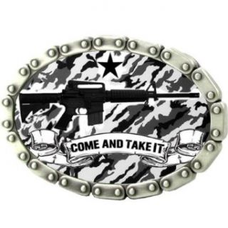 Come and Take it Belt Buckle Clothing