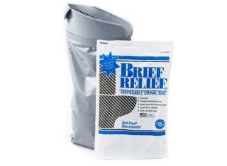 Disposable Urinal Bag (Brief Relief 100 Bags) Health & Personal Care