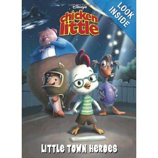 Chicken Little Little Town Heroes (Deluxe Coloring Book) Disney Productions 9780736423328  Kids' Books
