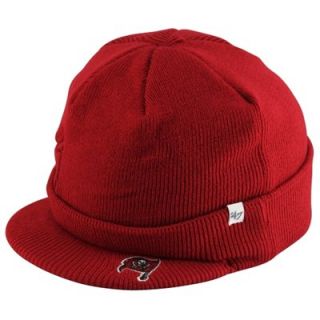 47 Brand Tampa Bay Buccaneers McPhee Visor Knit Hat   Red