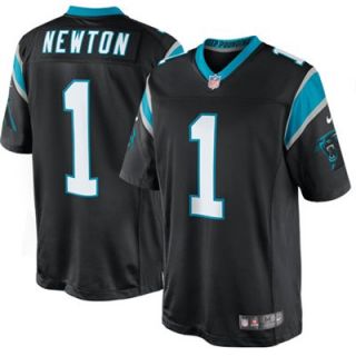 Nike Cam Newton Carolina Panthers Limited Jersey   Black