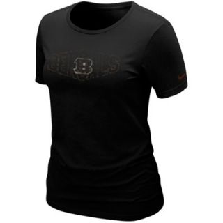 Nike Cincinnati Bengals Ladies Team Emerge Premium T Shirt   Black