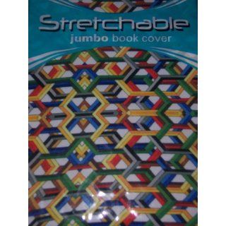 Kittrich Stretchable Jumbo Size Book Covers, 6 Pack, Assorted Prints (BSJ 45106 12BJ)  School Supply Boxes 