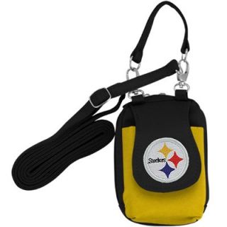 Pittsburgh Steelers Womens Purse Plus with Touch Screen   Black Gold