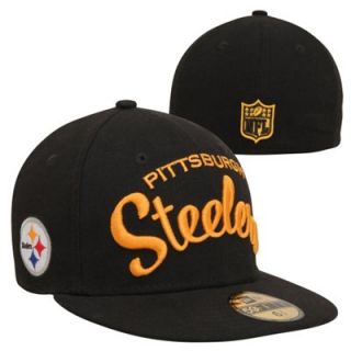 New Era Pittsburgh Steelers City Arch 59FIFTY Fitted Hat   Black