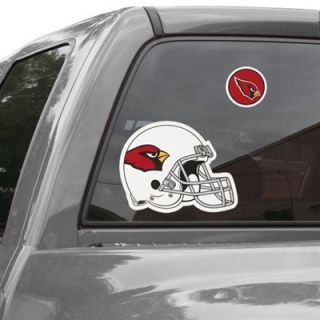 Arizona Cardinals 8 x 8 Logo Repositionable Decal Set