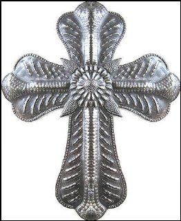 Shop Six Handcrafted Metal Crosses Wall Decor   Haiti Relief  12" x 9 1/2" at the  Home Dcor Store. Find the latest styles with the lowest prices from Haiti Metal Art