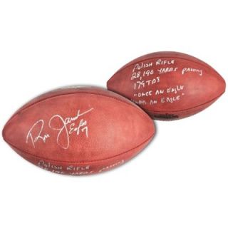 Ron Jaworski Philadelphia Eagles Autographed Pro Football with Multiple Inscriptions