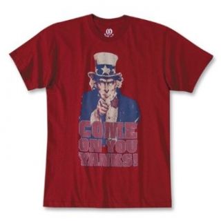 US Soccer Uncle Sam Come On You Yanks Soccer T shirt at  Mens Clothing store