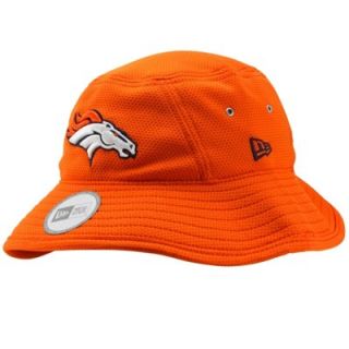New Era Denver Broncos Team Bucket Hat   Orange