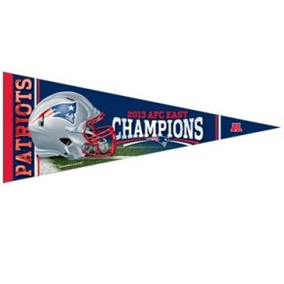 New England Patriots 2013 AFC East Division Champions 12 x 30 Premium Pennant