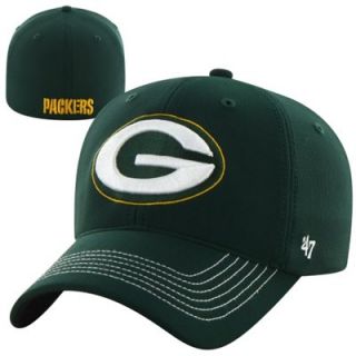 47 Brand Green Bay Packers Game Time Closer Flex Hat   Green