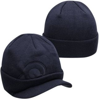 47 Brand St. Louis Rams McPhee Visor Knit Hat   Navy Blue