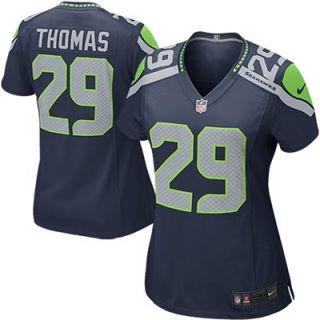 Nike Womens Seattle Seahawks Earl Thomas Game Team Color Jersey