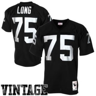 Mitchell & Ness Howie Long Oakland Raiders 1983 Authentic Throwback Jersey   Black