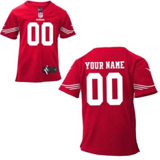 Nike San Francisco 49ers Infant Customized Game Team Color Jersey
