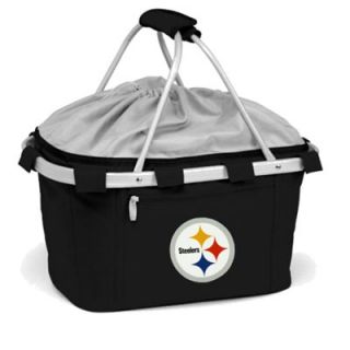 Pittsburgh Steelers Metro Insulated Picnic Basket   Black