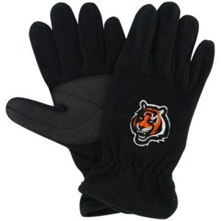 47 Brand Cinncinnati Bengals Fleece Gloves   Black
