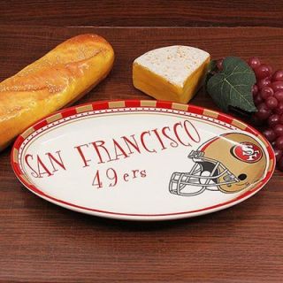 San Francisco 49ers Game Day Serving Platter