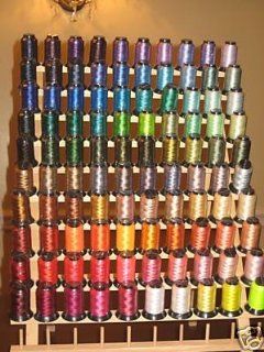 100 Different Colors Embroidery Machine Thread + 70 Variegated Spools