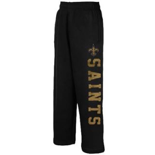 New Orleans Saints Preschool Fleece Pants   Black
