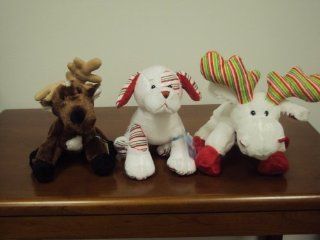 Webkinz Reindeer, Minty Moose & Peppermint Puppy 3 Piece Set Comes with Seale Toys & Games