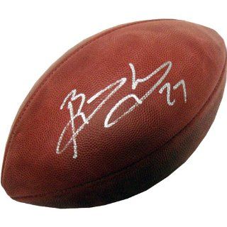 Steiner Sports NFL New York Giants Brandon Jacobs NFL Duke Football  Sports Related Collectible Footballs  Sports & Outdoors