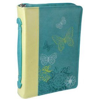 Butterflies Bible Cover, Blue, Medium  Other Products  