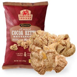 Popcorn Indiana, Popcorn Kettle Cocoa, 9 OZ (Pack of 12)  Grocery & Gourmet Food