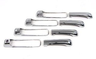 05 07 JEEP GRAND CHEROKEE 4pc Front + Rear Door Handle Handles Cover CHROME Automotive