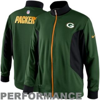 Nike Green Bay Packers Empower Knit Performance Jacket   Green