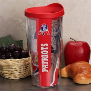 New England Patriots 24oz. Wrap Travel Tumbler with Lid