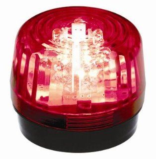 Seco Larm Red LED Security Strobe Light Six Different Flash Patterns IP66 Weatherproof Rating  Home Security Systems  Camera & Photo