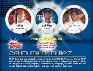 2013 Topps Baseball Collector Chipz   Lot of 20 Different Player Chipz Toys & Games
