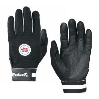 Markwort Cool Mesh Baseball Batting Gloves Youth BLACK S  Sports & Outdoors