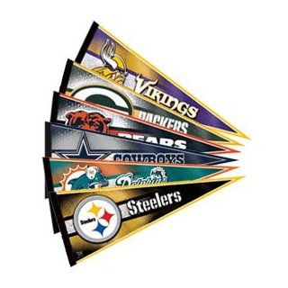 NFL Pennant Set  Sports Related Pennants  Sports & Outdoors