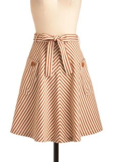 Ginger Snap to It Skirt  Mod Retro Vintage Skirts
