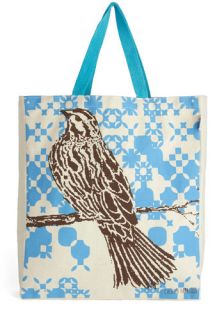 Perched to Proofread Tote  Mod Retro Vintage Bags