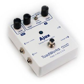 ToadWorks Ajax Stereo Phase Inverter Effect Pedal Musical Instruments