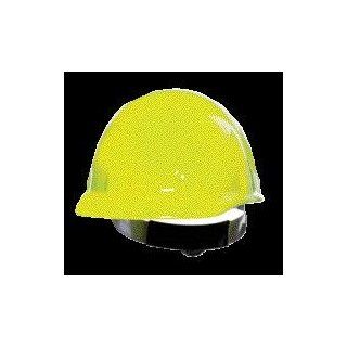 Fibre Metal Hi Viz Yellow SUPEREIGHT SWINGSTRAP Class E, G or C Type I Thermoplastic Hard Hat With 3 S Swingstrap Suspension Hardhats