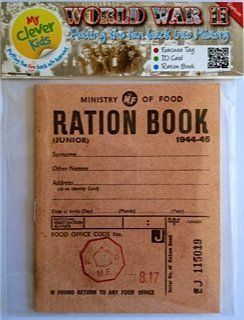 UK Ration Book Replica   World War 2   Prints