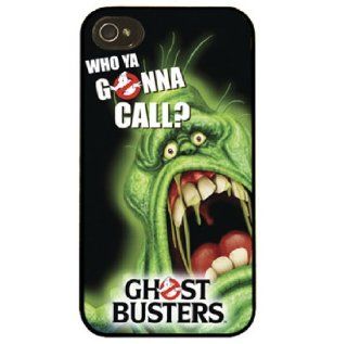 Ghostbusters Iphone 4 Hard Case Slimer 4S Black Green Monster Alien Phone Cover Cell Phones & Accessories