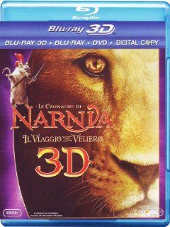 Le Cronache Di Narnia   Il Viaggio Del Veliero (3D) (Blu Ray 3D+Blu Ray+Dvd+Digital Copy) Simon Pegg, Georgie Henley, Ben Barnes, Skandar Keynes, Michael Apted Movies & TV