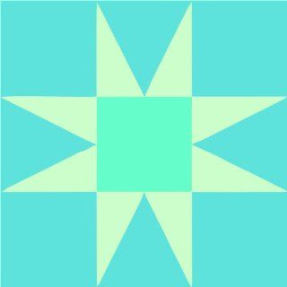 6 Inch Eight Ponted Star Quilt Template