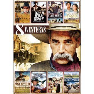8 Movie Western Pack V.4 Sam Elliott, Lee Van Cleef, James Whitmore, Buddy Ebsen, Bud Spencer, Giuliano Gemma, Eight Features Movies & TV