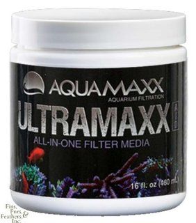 AquaMaxx UltraMaxx AIO All In One Filter Media   32 fl oz  Petsuppliesmisc 
