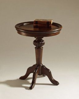 Shop Magnussen Ferndale Wood Pedestal Accent Table at the  Furniture Store